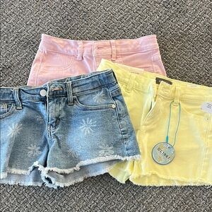 Denim Shorts pastel and blue never worn
